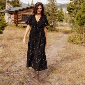 Christy Dawn Dahlia Dress in Black Pear Blossom